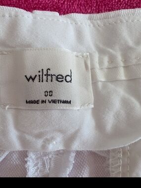 Wilfred White Garment with Pink Accent